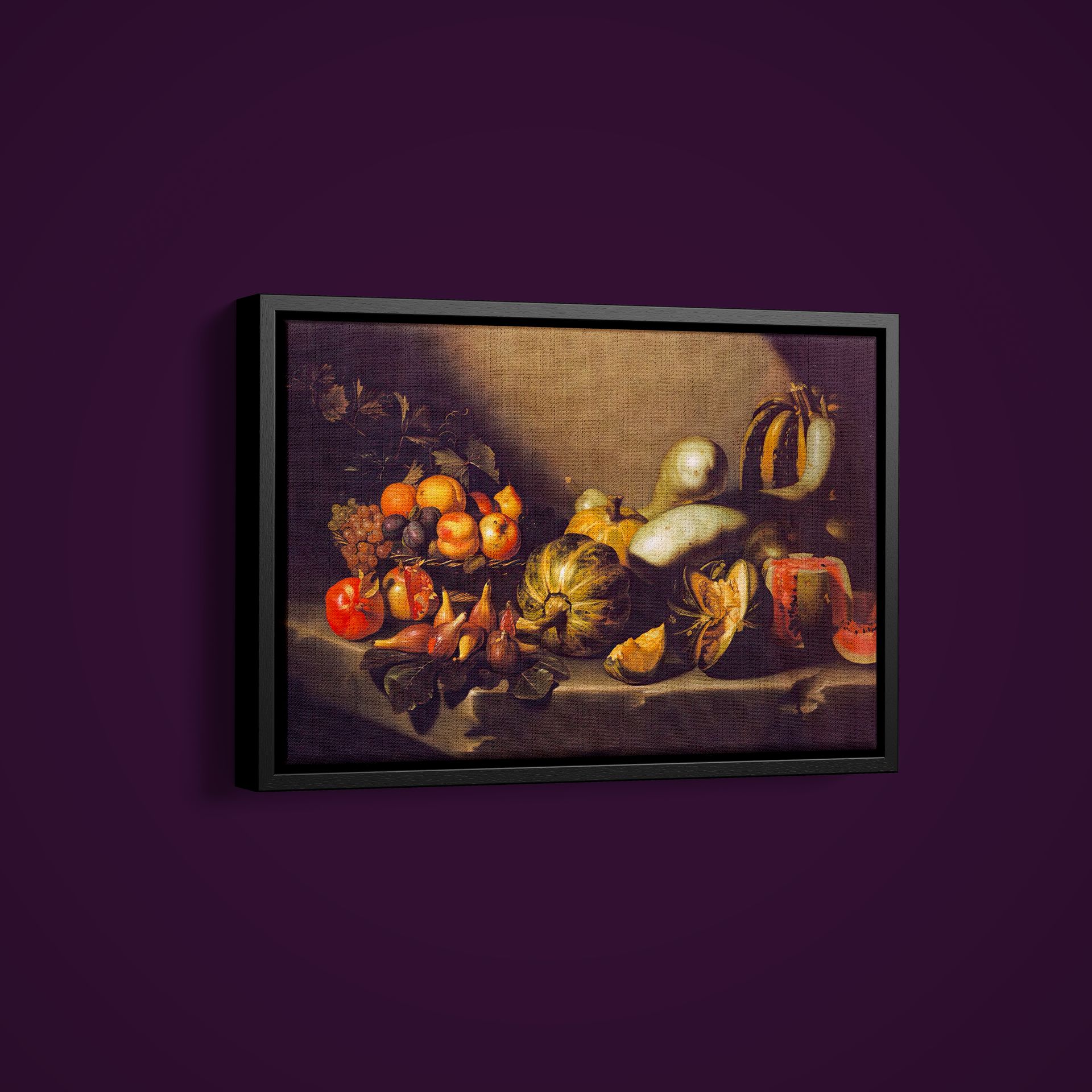 Caravaggio – Still Life With Fruit – Art Print on Paper or Canvas