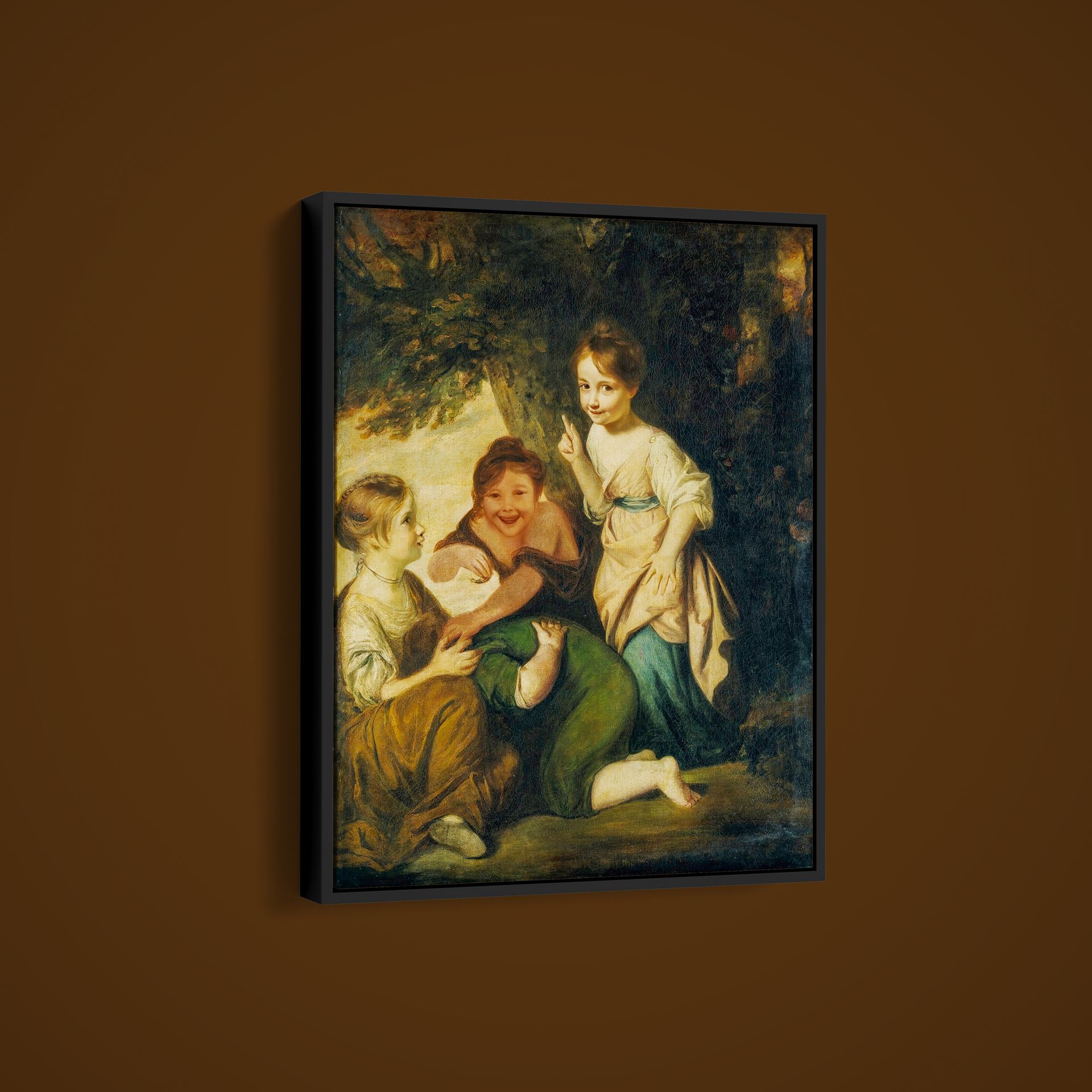 Joshua Reynolds – Crying Forfeits – Art Print on Paper or Canvas