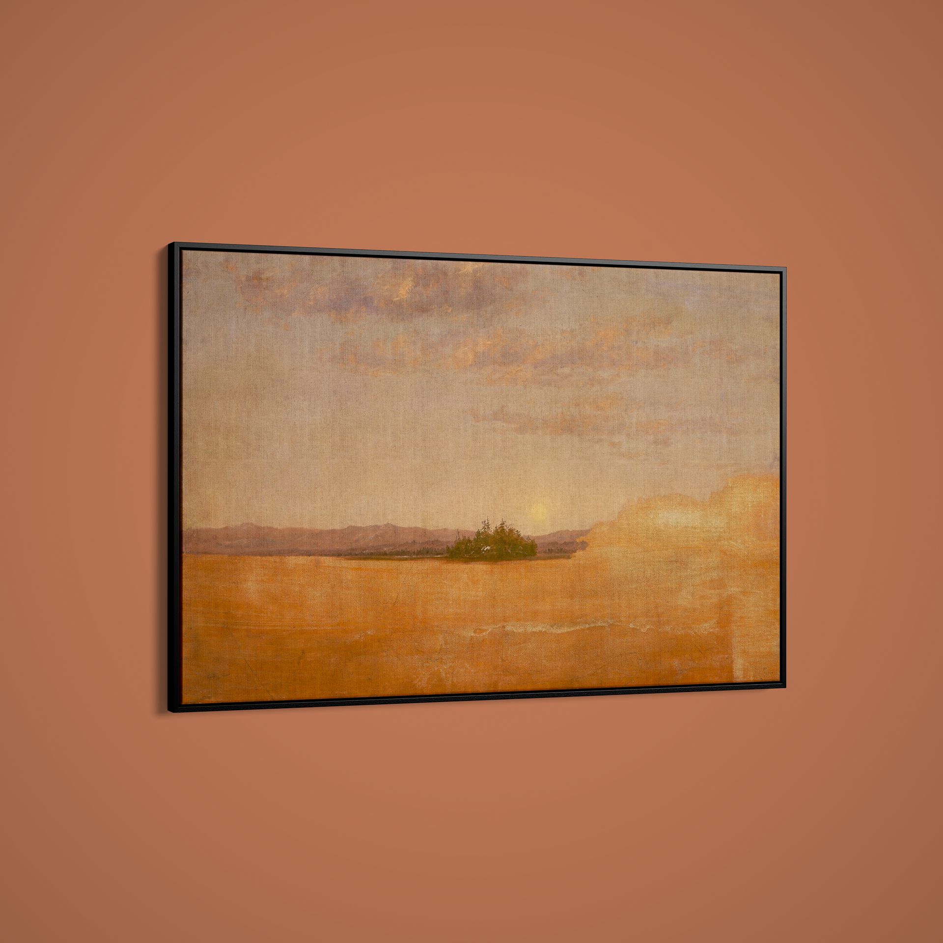 Thomas Cole – Landscape Sketch – Art Print on Paper or Canvas