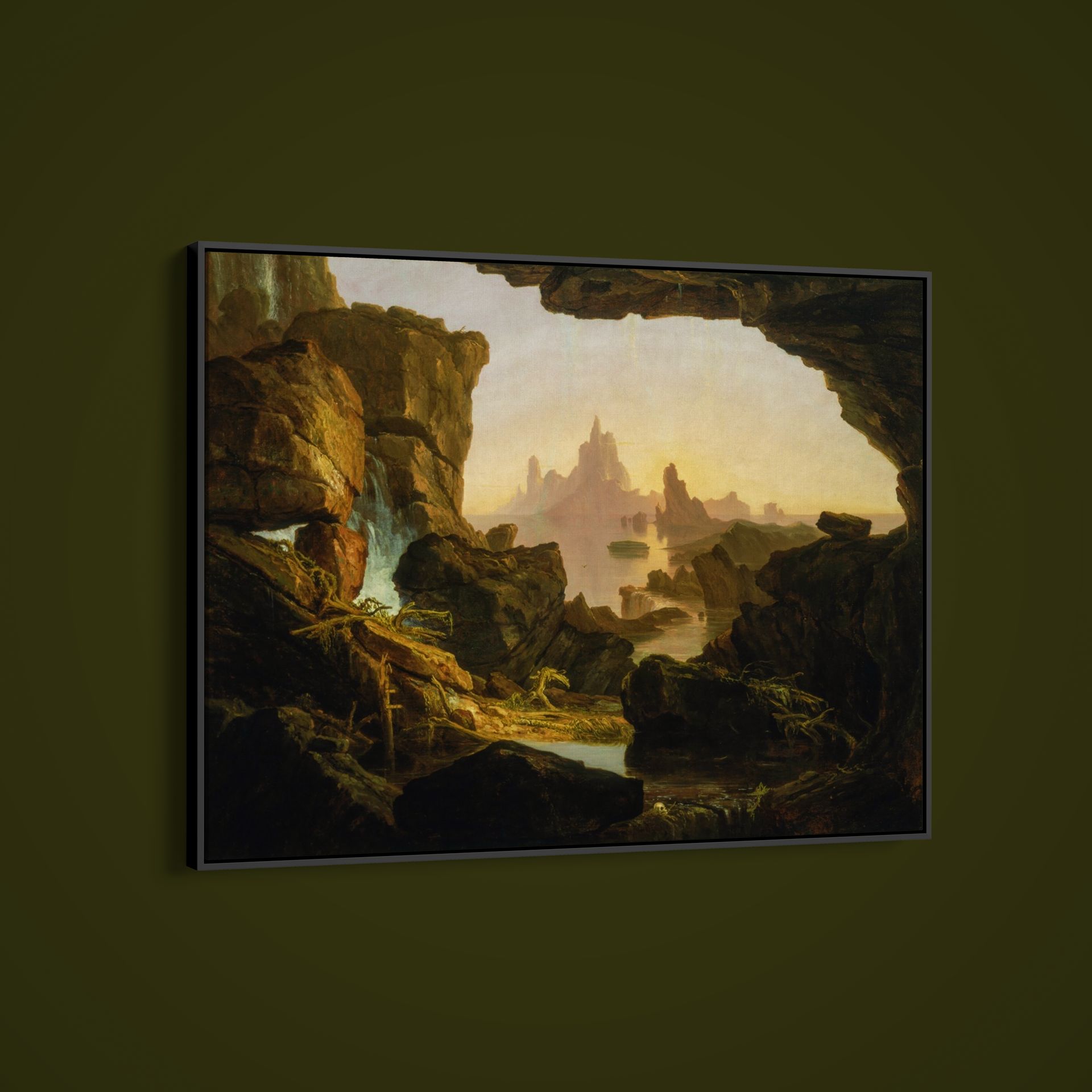 Thomas Cole – The Subsiding of the Waters of the Deluge – Paper or Canvas