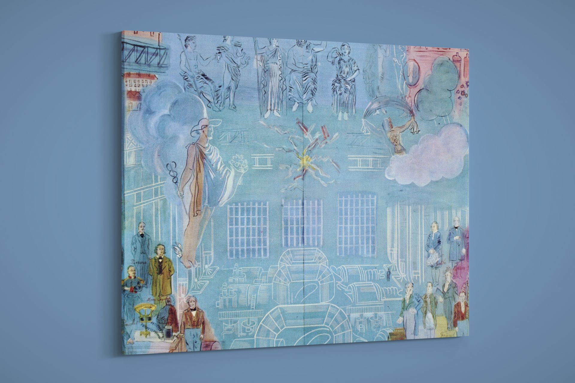 Raoul Dufy - Celebration of Electricity - Art Print on Paper or