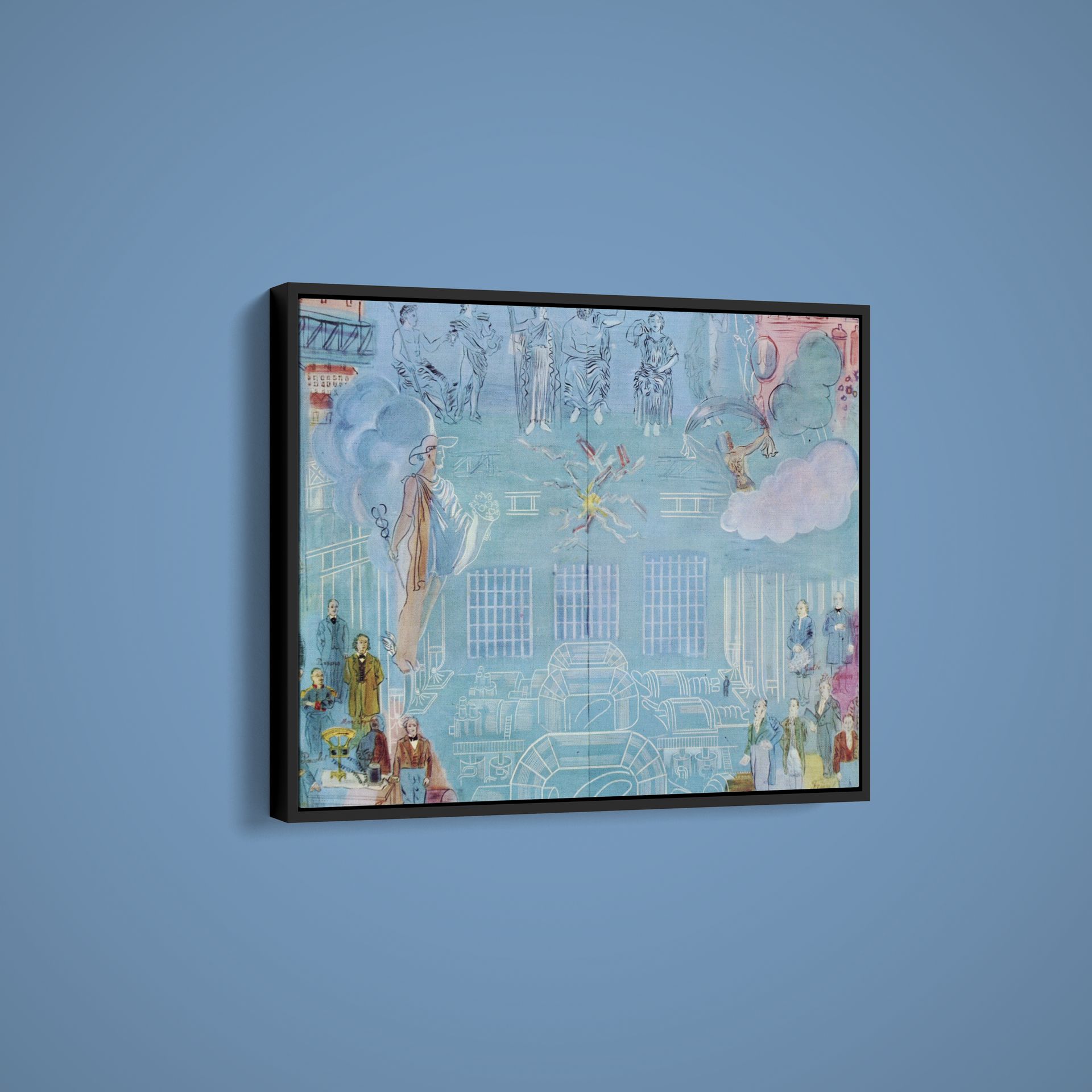 Raoul Dufy - Celebration of Electricity - Art Print on Paper or