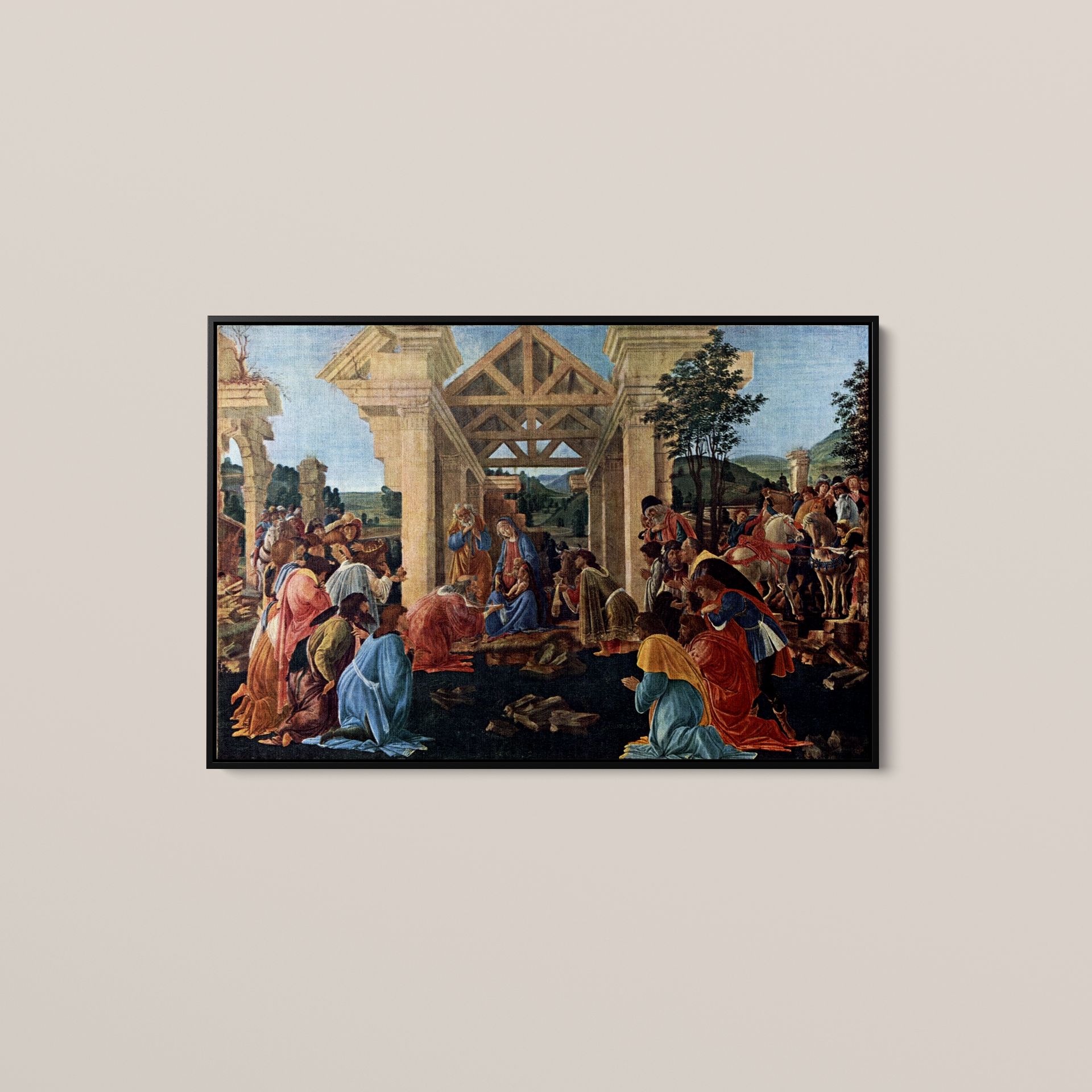 Sandro Botticelli - The Adoration of the Magi - Art Print on Paper or ...
