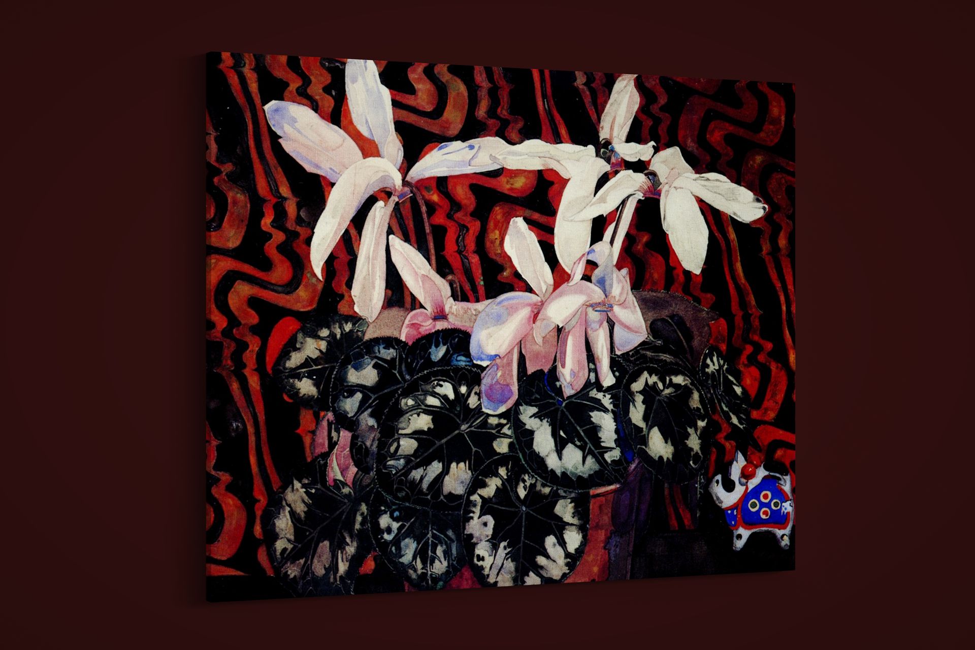 Charles Rennie Mackintosh – Cyclamen – Art Print on Paper or Canvas