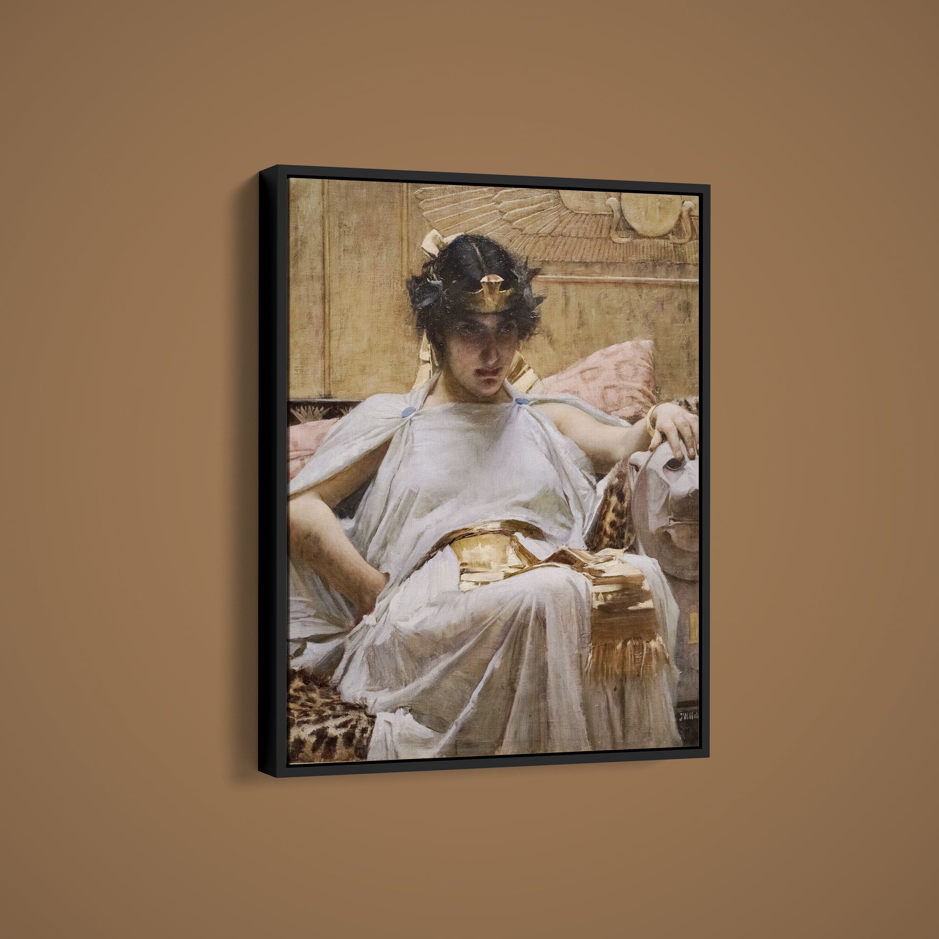 John William Waterhouse – Cleopatra – Art Print on Paper or Canvas