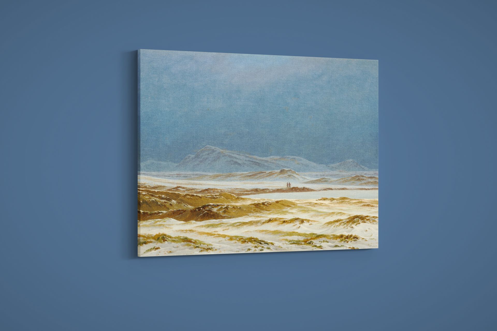 Caspar David Friedrich – Northern Landscape, Spring – Paper or Canvas