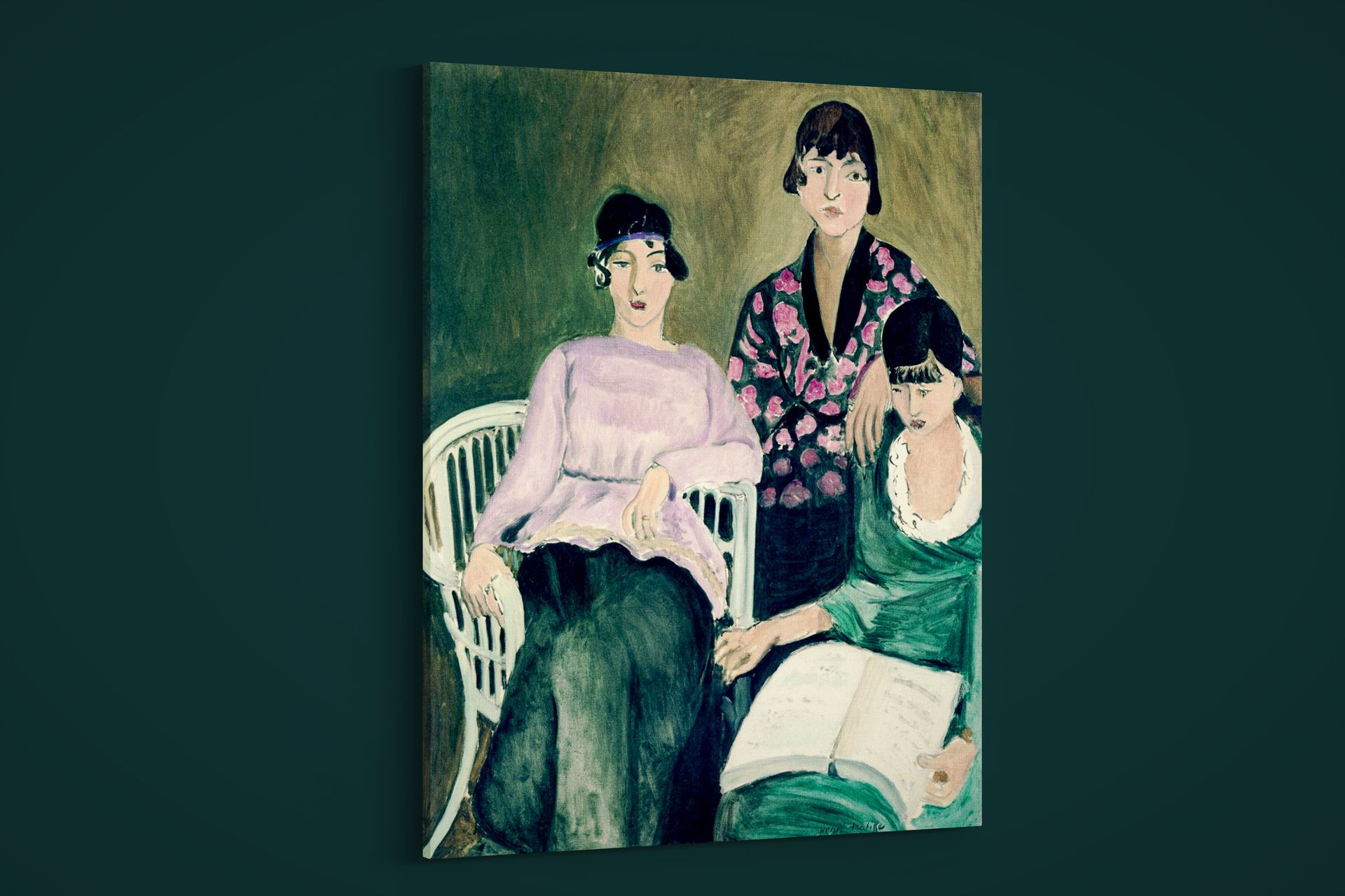 Henri Matisse – The Three Sisters – Art Print on Paper or Canvas